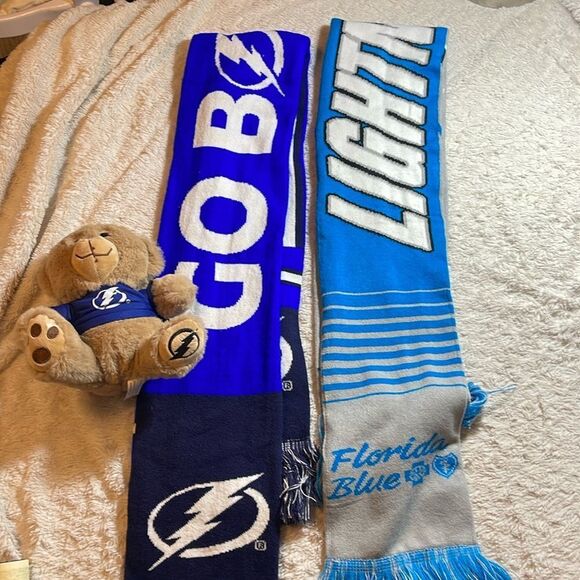 Tampa Bay Lightning scarf bundle